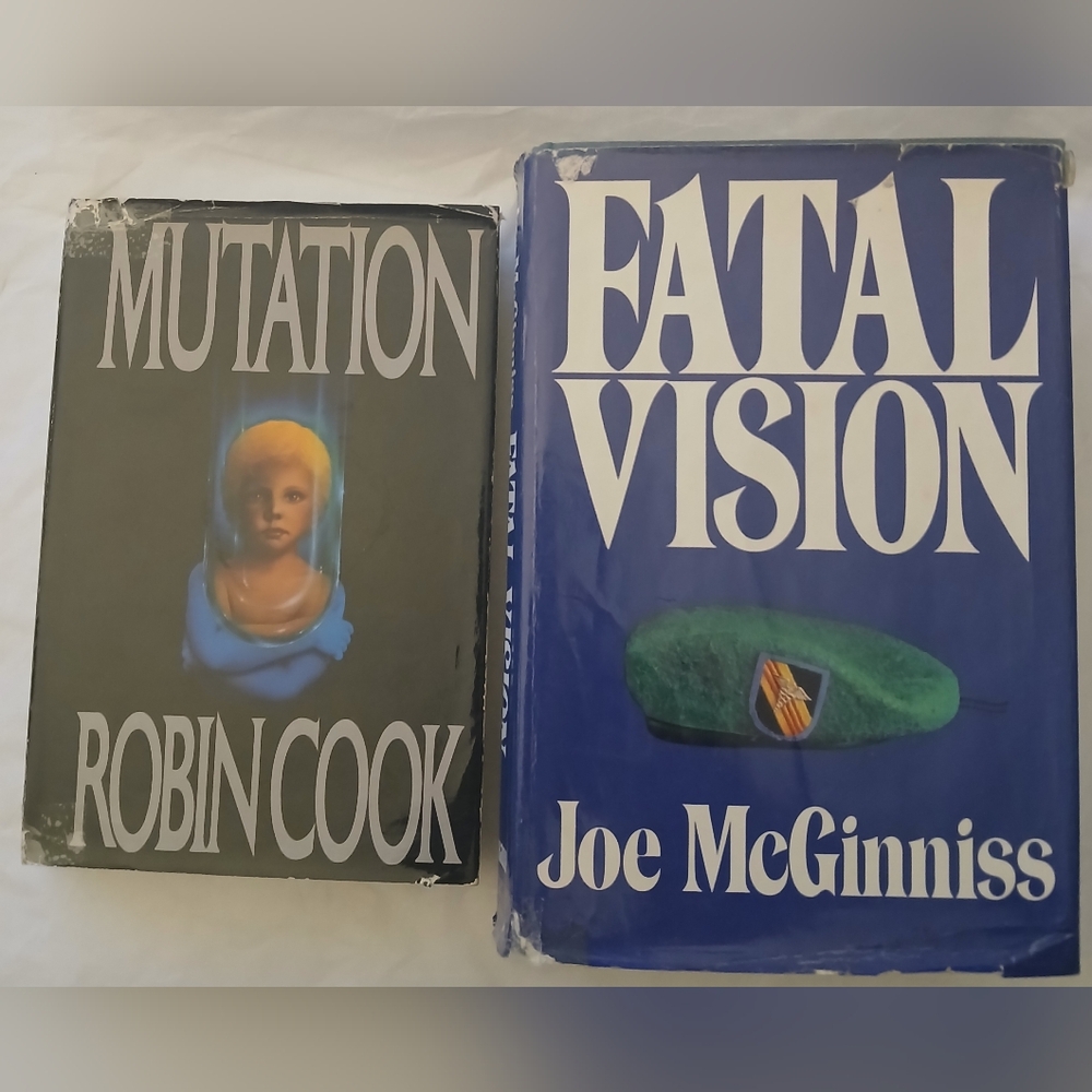 COPY - Two novels. TRILLER, DRAMA. Mystery. Including real newspaper clippings …